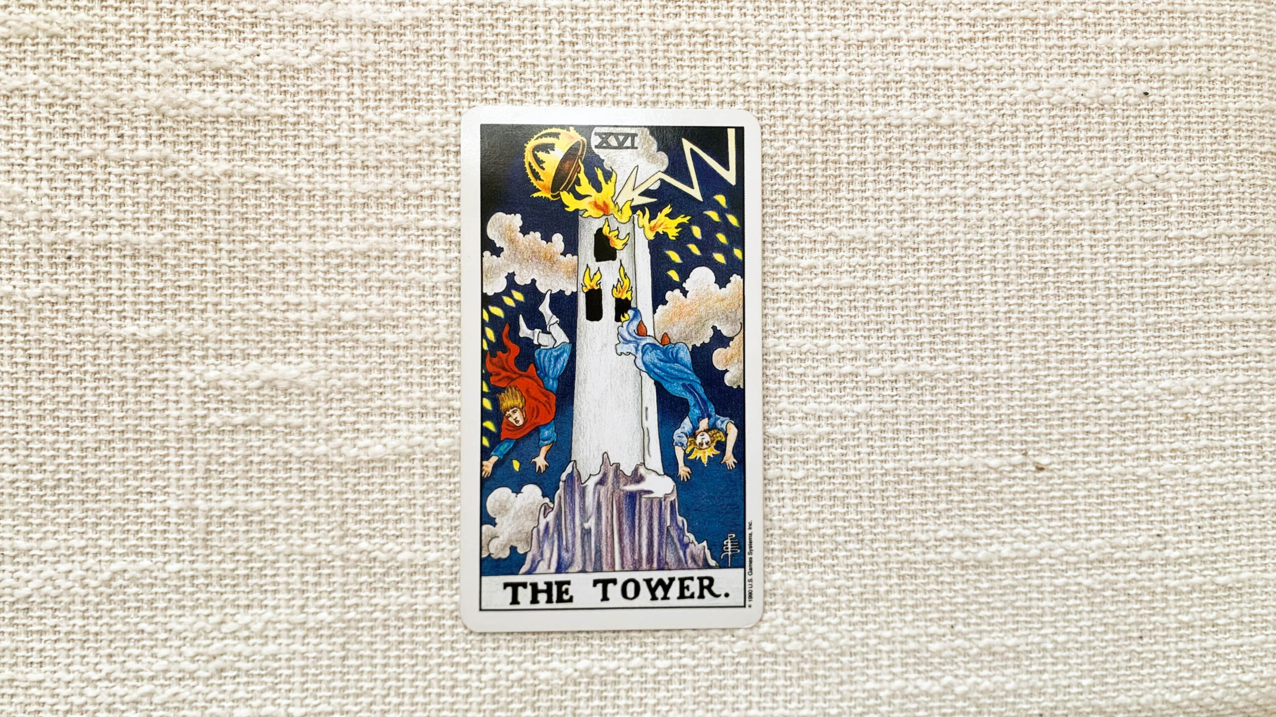 16 高塔The Tower塔羅牌意義 : 毀滅